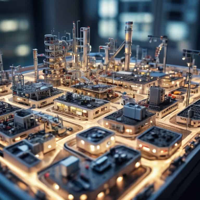 Automation and Robotics factory model