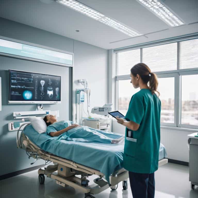 Blockchain healthcare applications icon