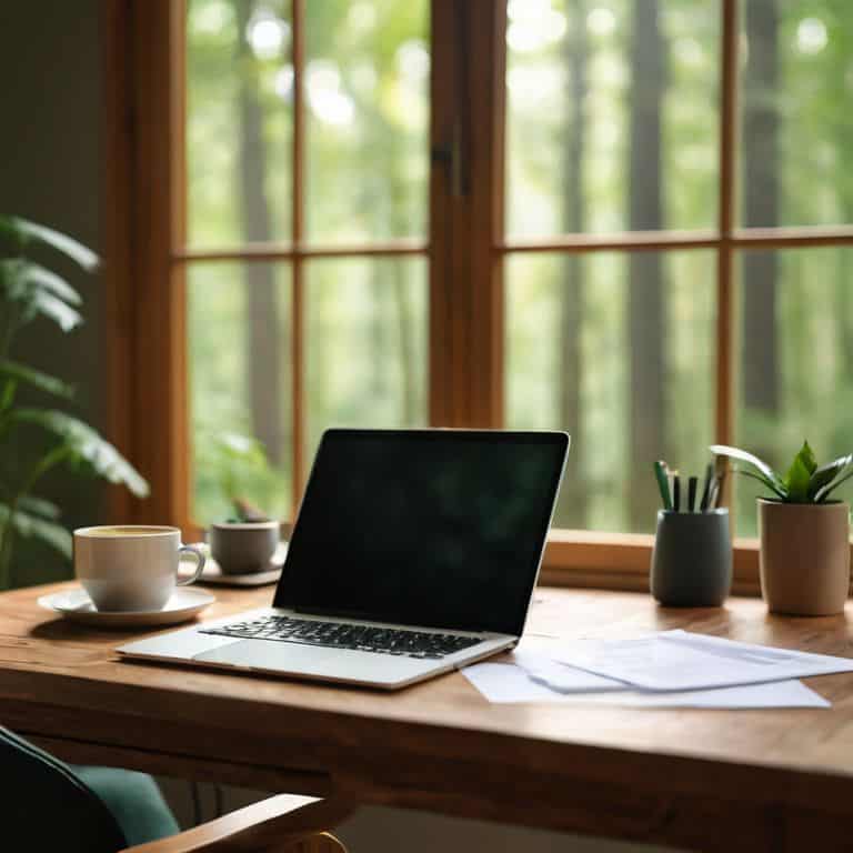 Digital connectivity work-life balance concept