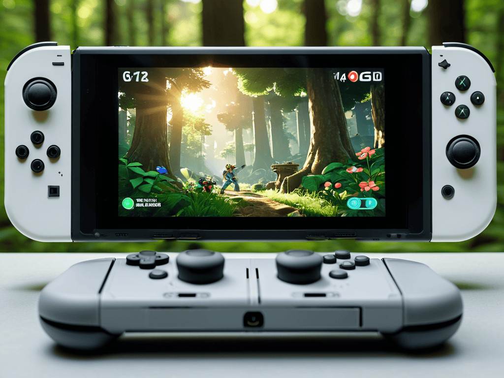 Nintendo Switch OLED gaming console