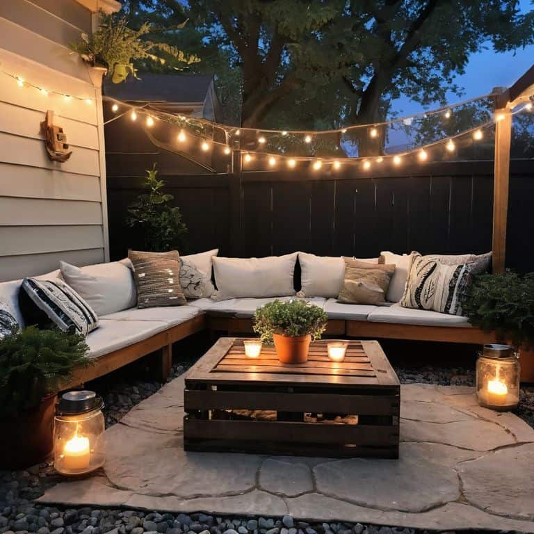 Cozy Patio on a Budget Decor