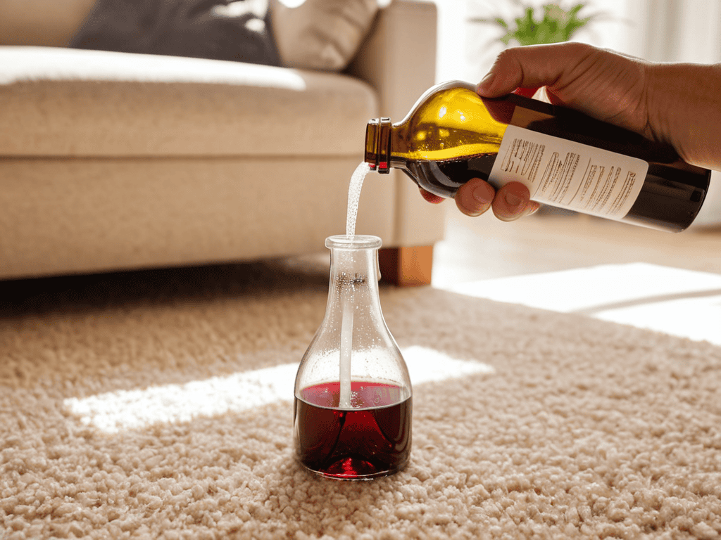 Removing stains from carpet naturally