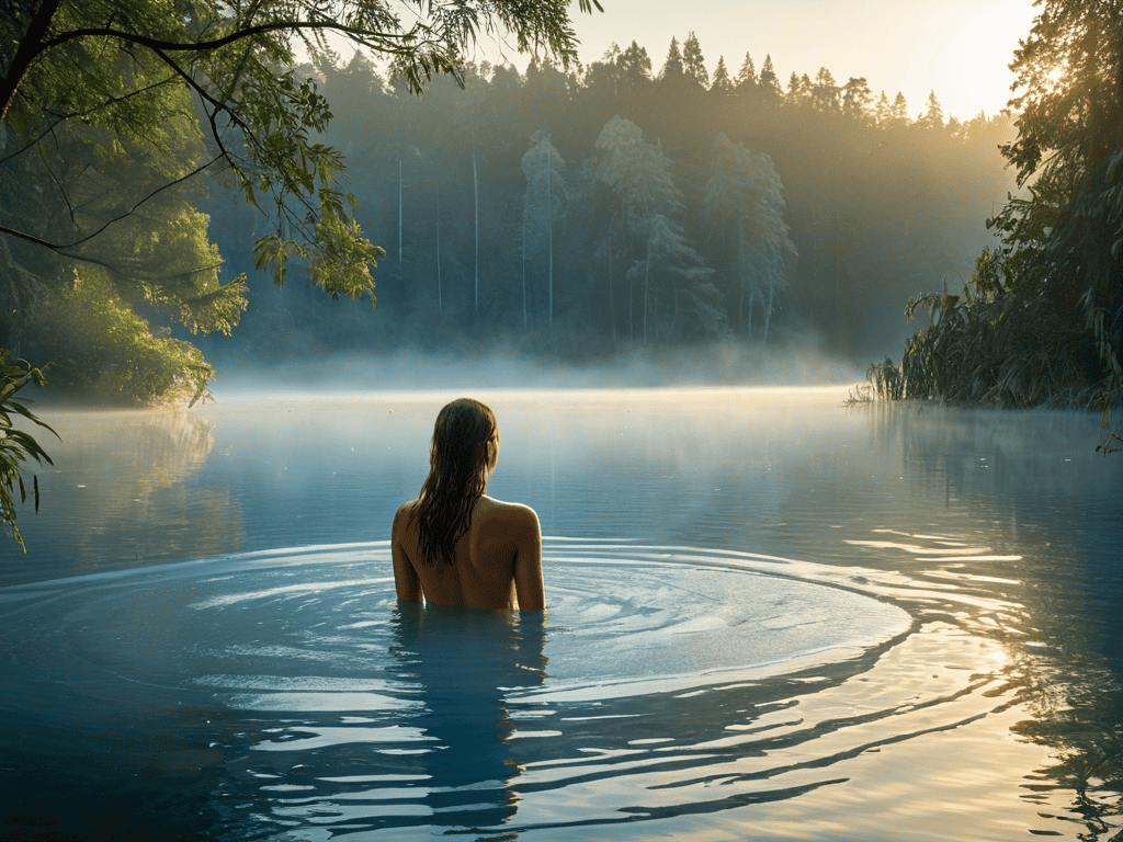 Embracing the Chill daily cold plunge