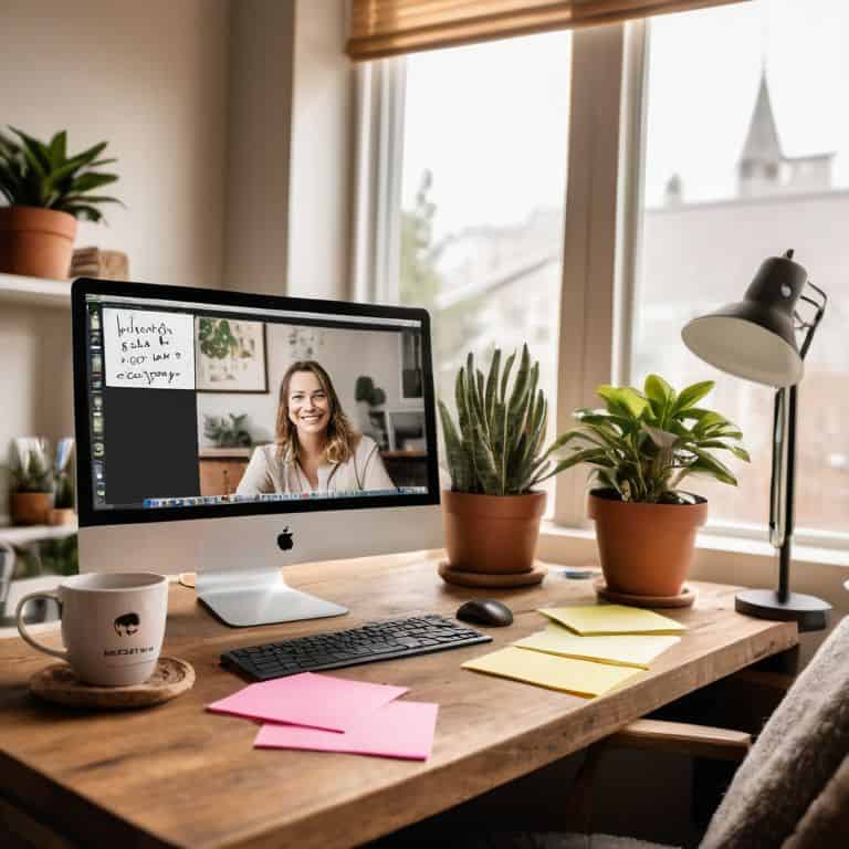 Company values in remote work environment