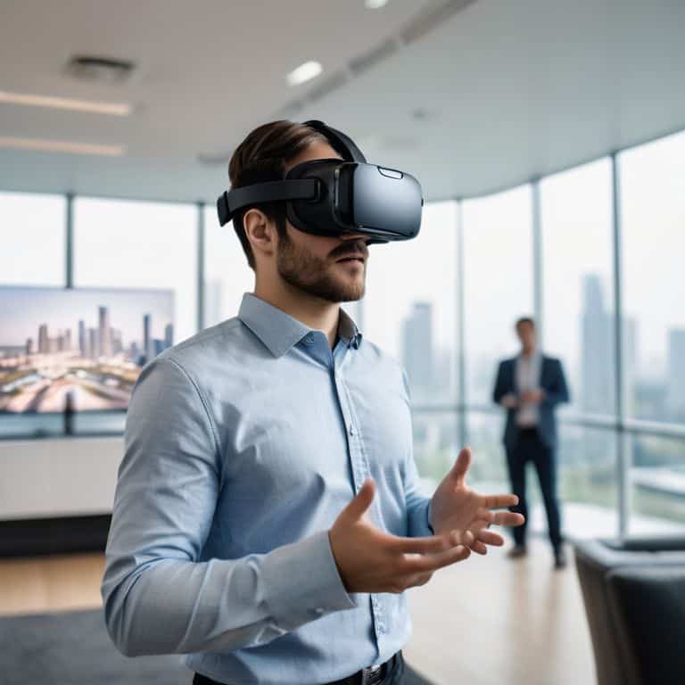 Virtual reality in training simulation