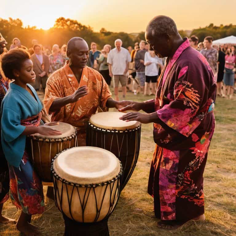 Beyond Cultural Borders Drumming Ceremony
