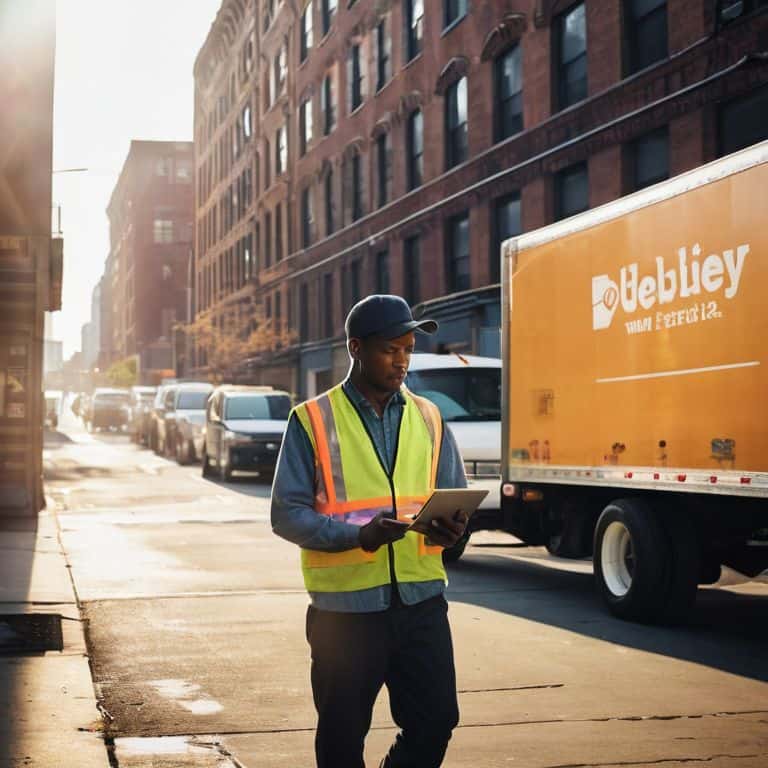 Urban Ledger of the Future logistics