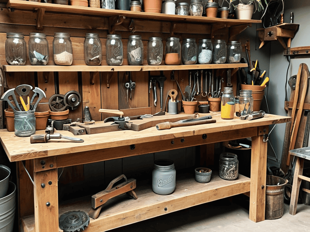 DIY upcycling projects at home