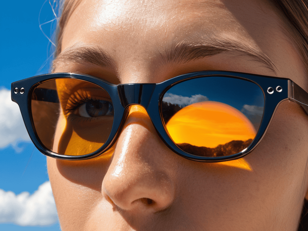 Safe Sungazing Practice with solar glasses