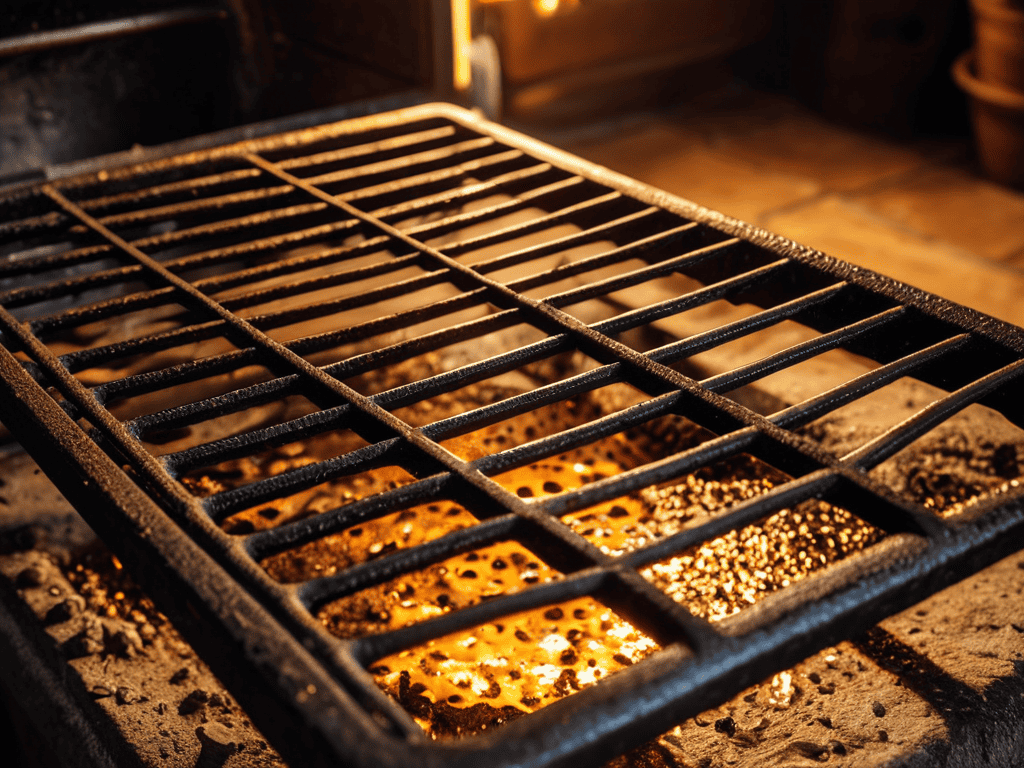 Cleaning Cast Iron Stove Grates