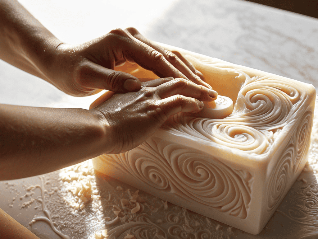 Soap Carving Art Piece