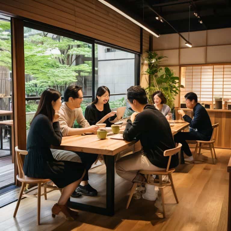 Brewing Global Connections over coffee