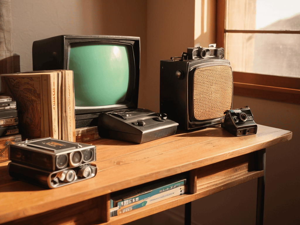 Retro Tech Nostalgia Revival