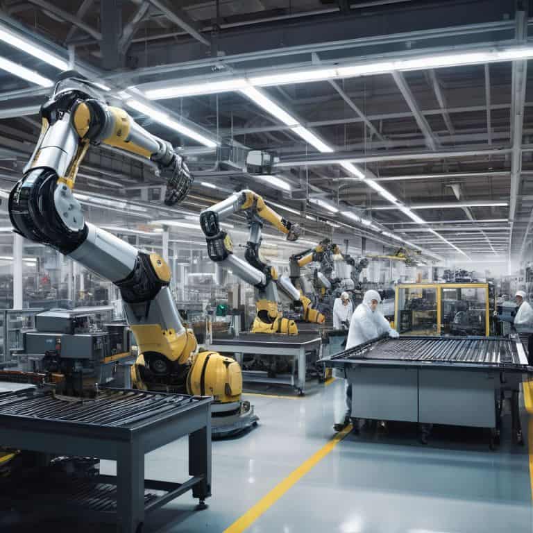 AI in manufacturing production line