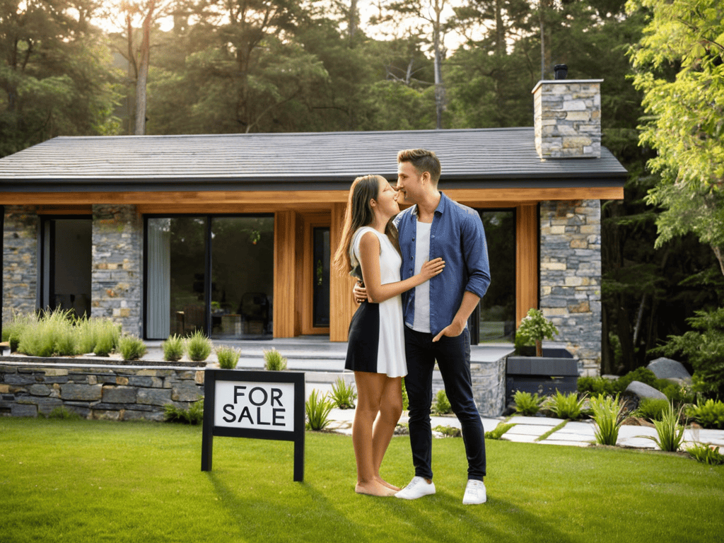 Buying a Forever Home concept