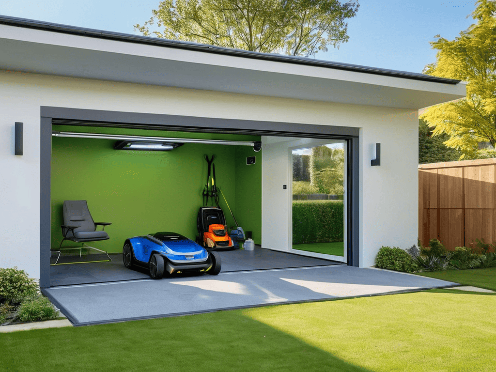 Robotic Mower Garage