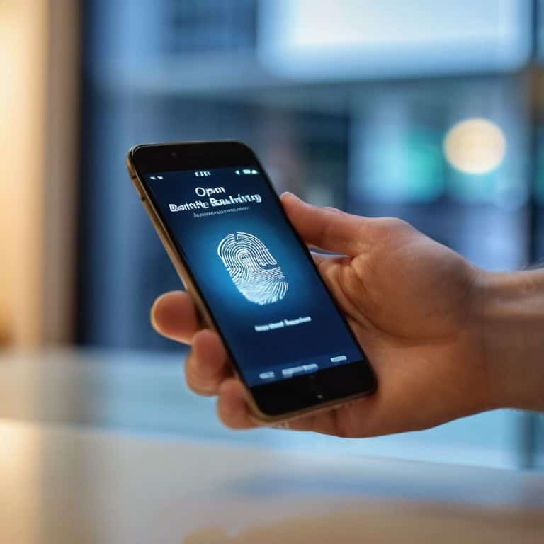 Biometric authentication in banking security