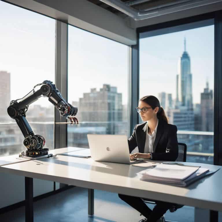 Ai in the Workplace concept