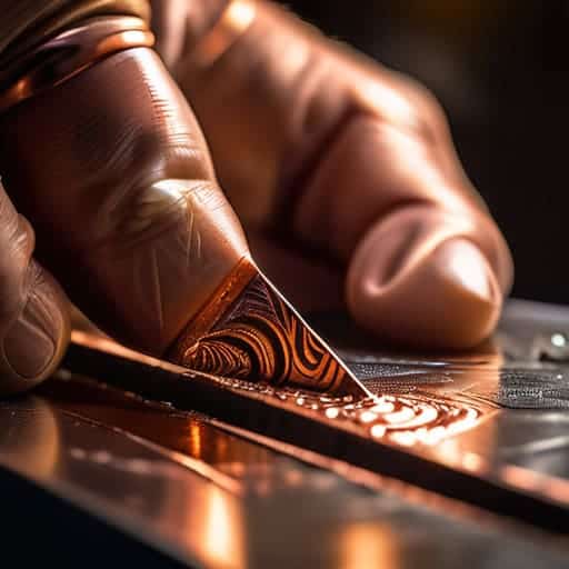 Mastering Metal Etching for Enameling techniques.