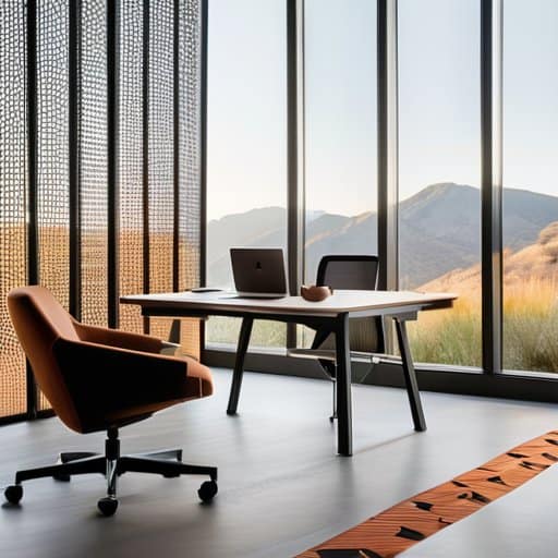 Wrapping It All Up: serene sensory workspace