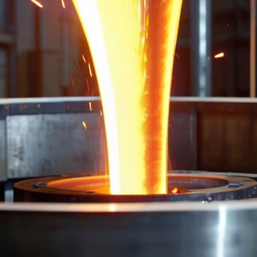 Centrifugal Casting Mandrel Systems spinning mold.